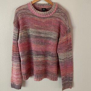 Bobeau Crewneck Pink Sweater‎ Size XL